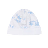 Blue Toile Hat