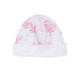 Pink Toile Hat