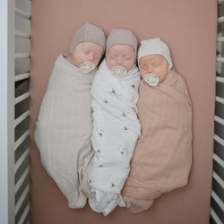 Image of Organic Cotton Muslin Swaddle Blanket