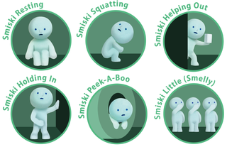 Smiski Mini Glow Figure Blind Box - TOILET