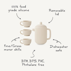 Image of Silicone Tea Play Set