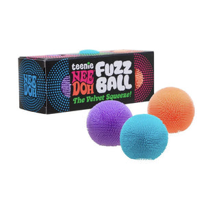 Teenie NeeDoh Fuzz Ball 3 Pack