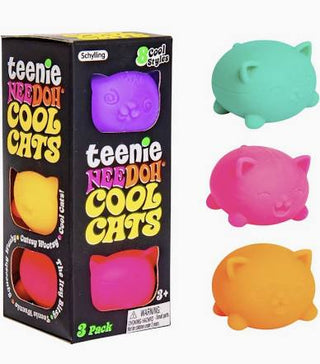 Needoh Teenie Cool Cats 3 Pack