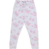 Pink Toile Baby Pajamas