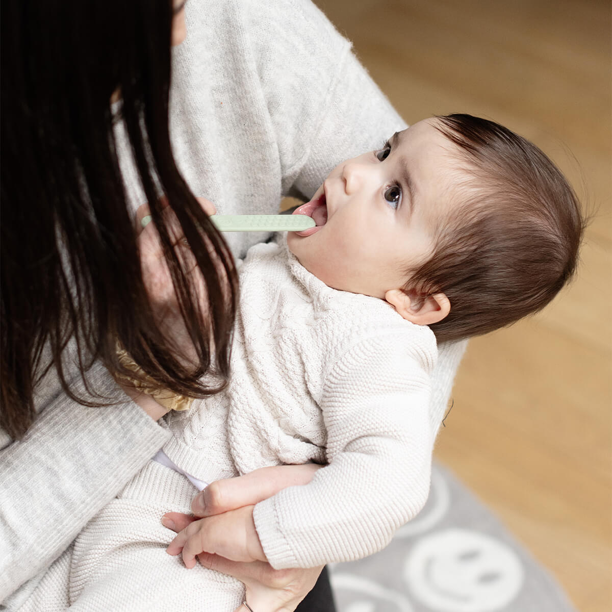 Image of Baby-Led™ Toothbrush + Tongue Depressor
