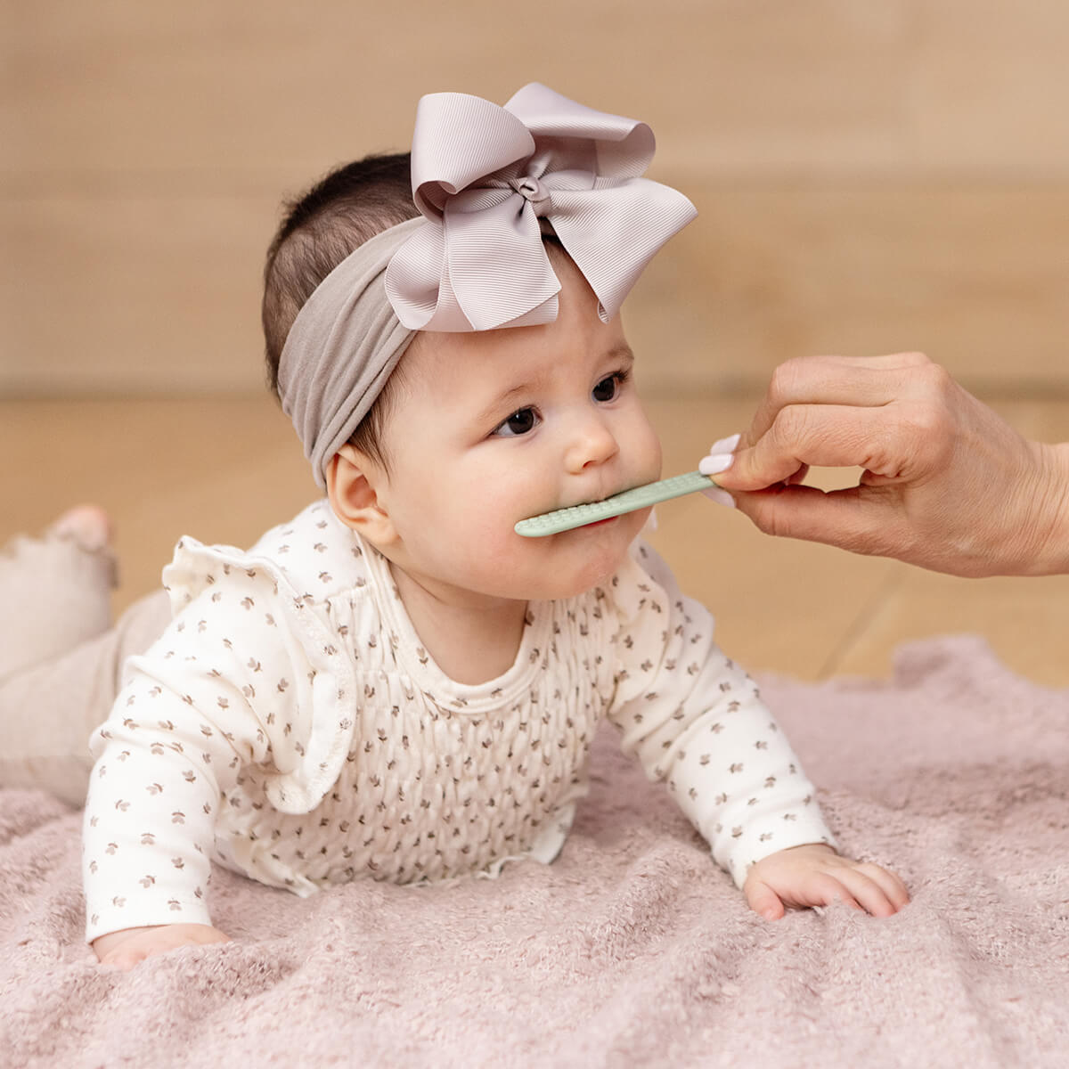 Image of Baby-Led™ Toothbrush + Tongue Depressor