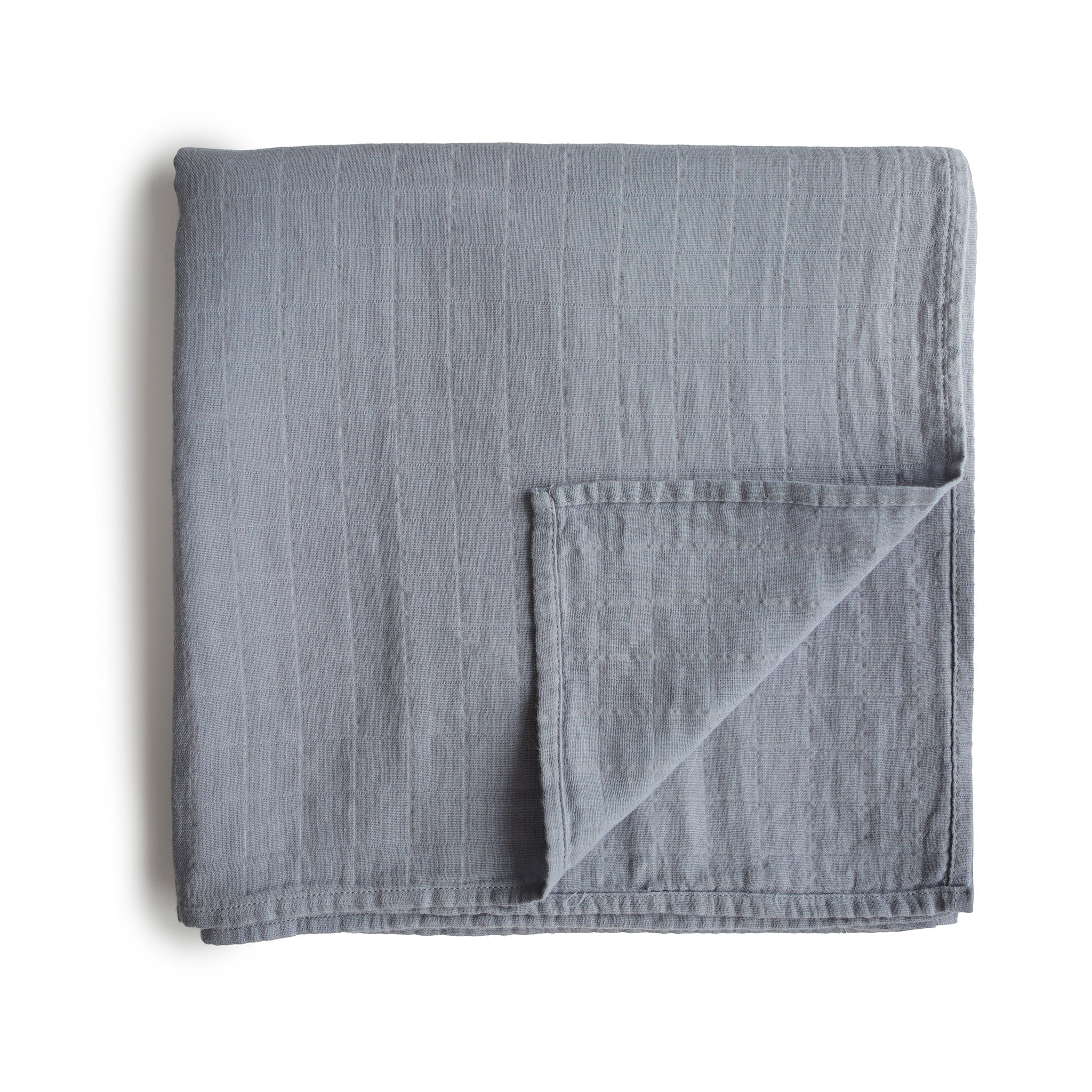 Image of Organic Cotton Muslin Swaddle Blanket