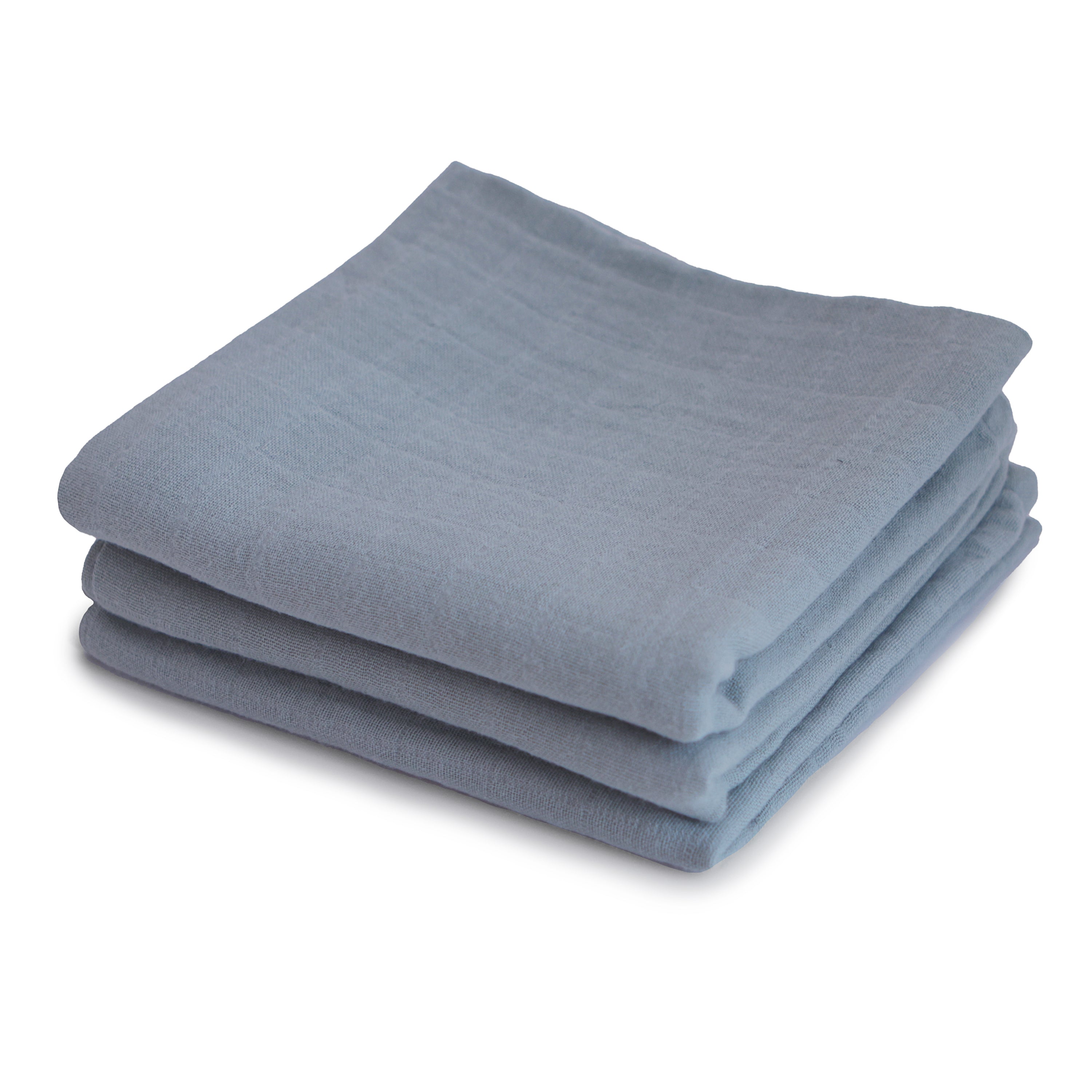 Image of Organic Cotton Muslin Cloths 3-Pack
