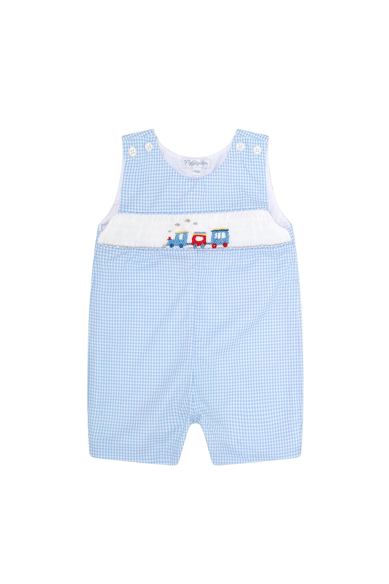 Image of Train Smocked John John