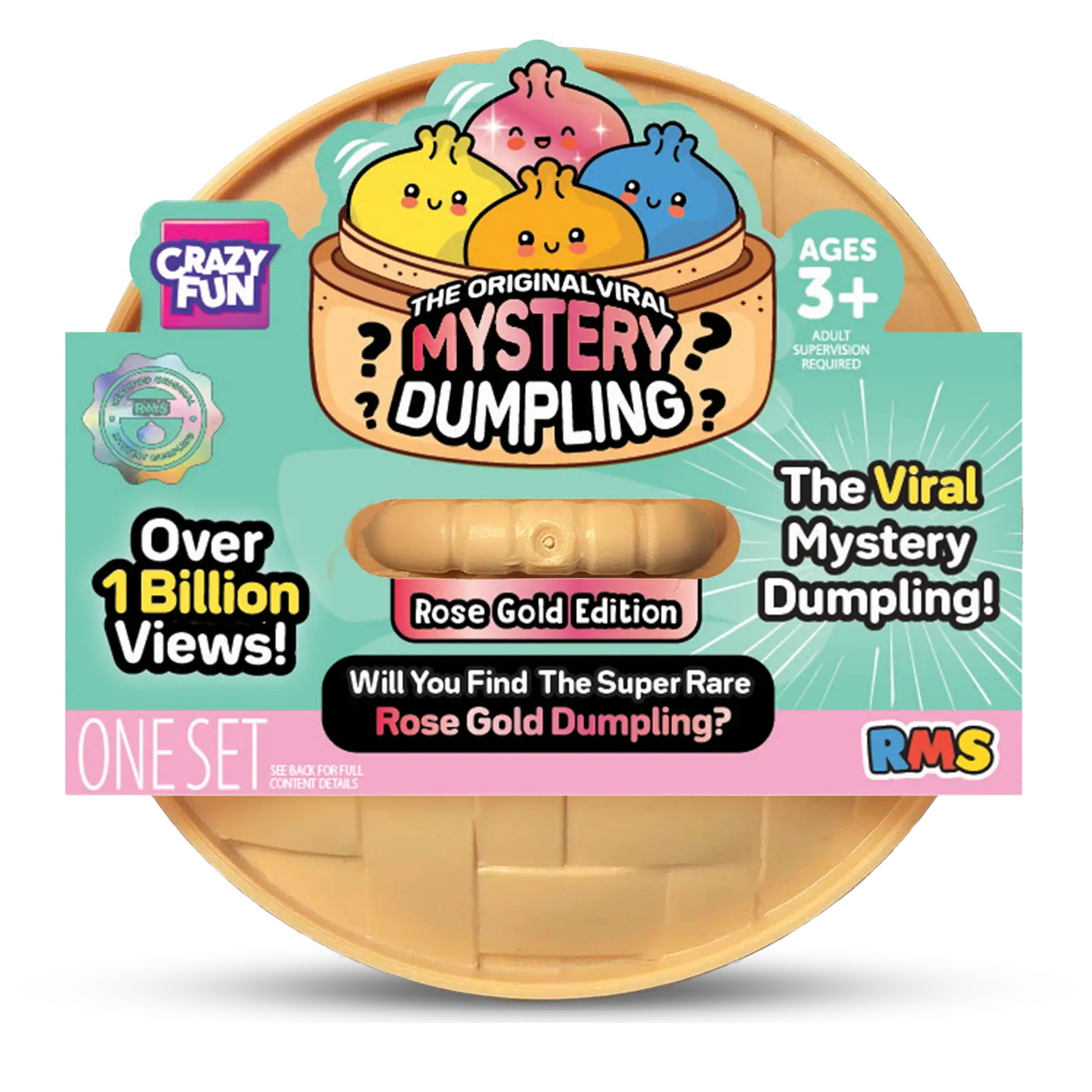 Crazy Fun Mini Cupcake or Rose Gold Dumpling
