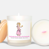 Jennifer Vallez - Barbie Burn Down the Patriarchy Candle: Vanilla