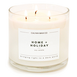 Home/Holiday - 3 Wick Clear Glass Tumbler Soy Candle