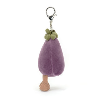 Jellycat Amuseables Eggplant Bag Charm