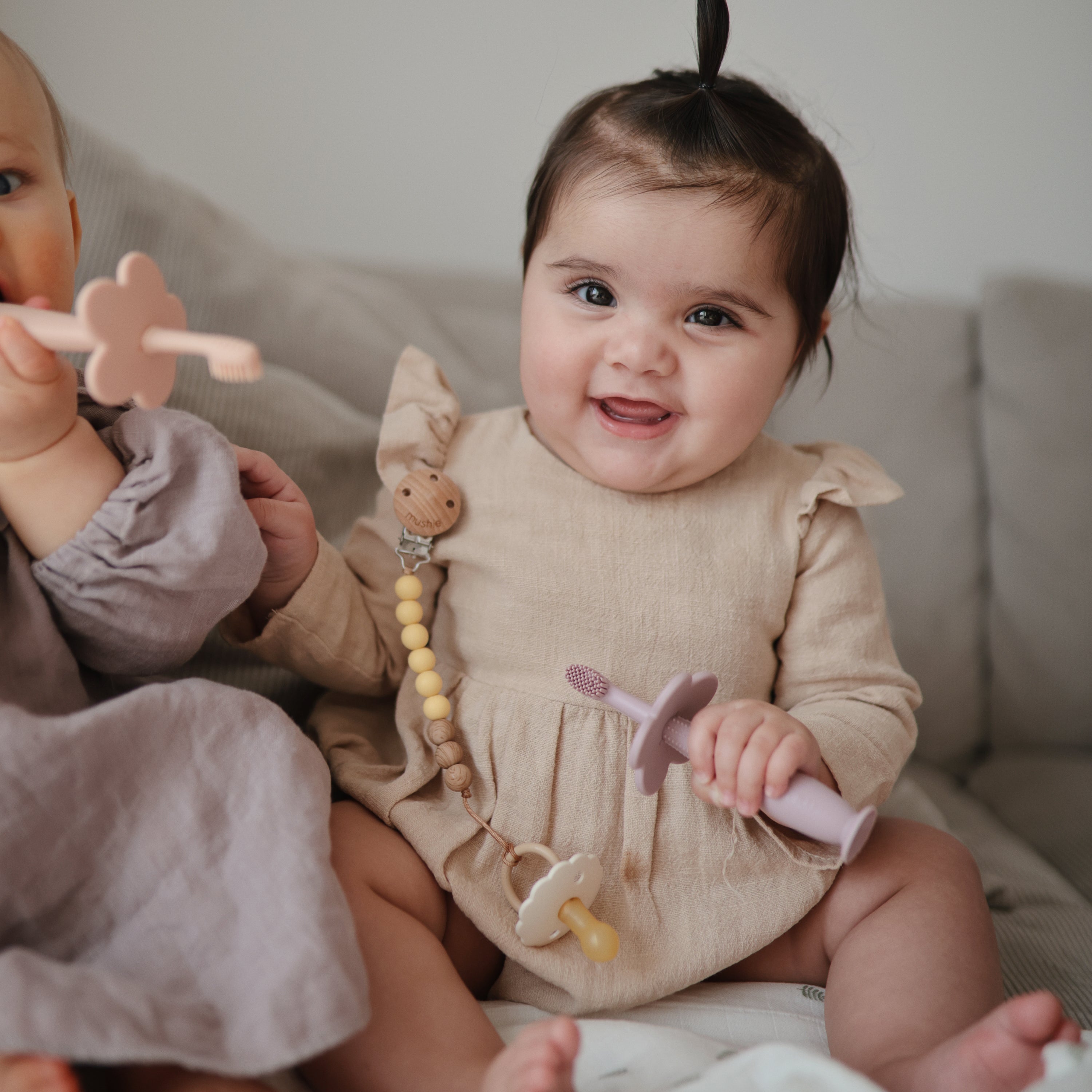 Image of Silicone Pacifier Clip | Eva