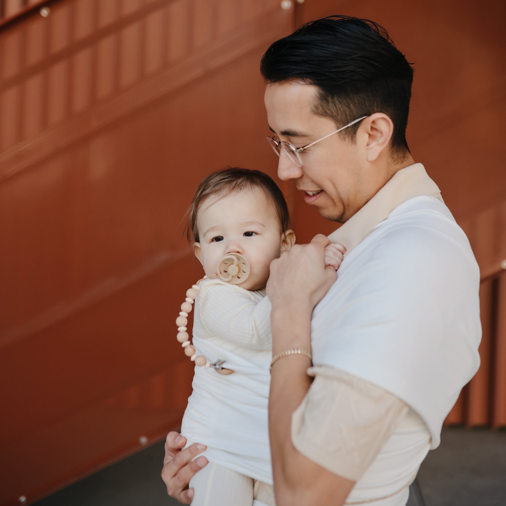 Image of FRIGG Moon Natural Rubber Pacifier 2-Pack