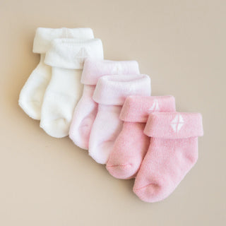Kyte Baby 3-Pack Socks in Pastel