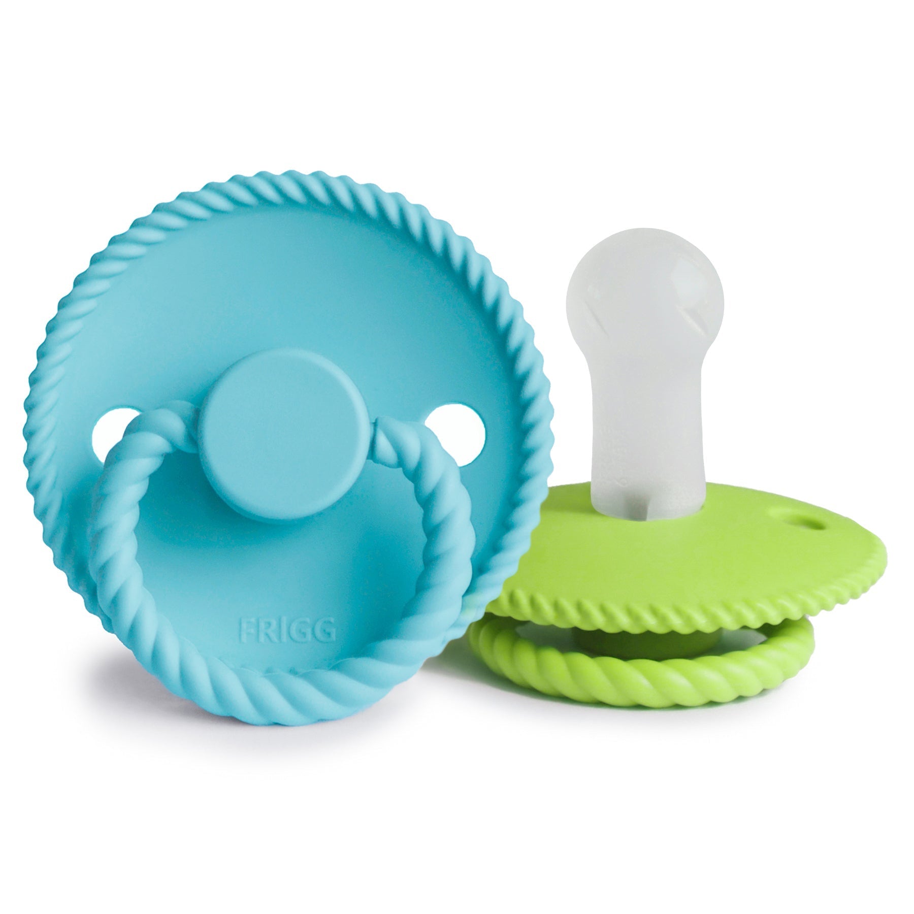 Image of FRIGG Rope Silicone Pacifier 2-Pack