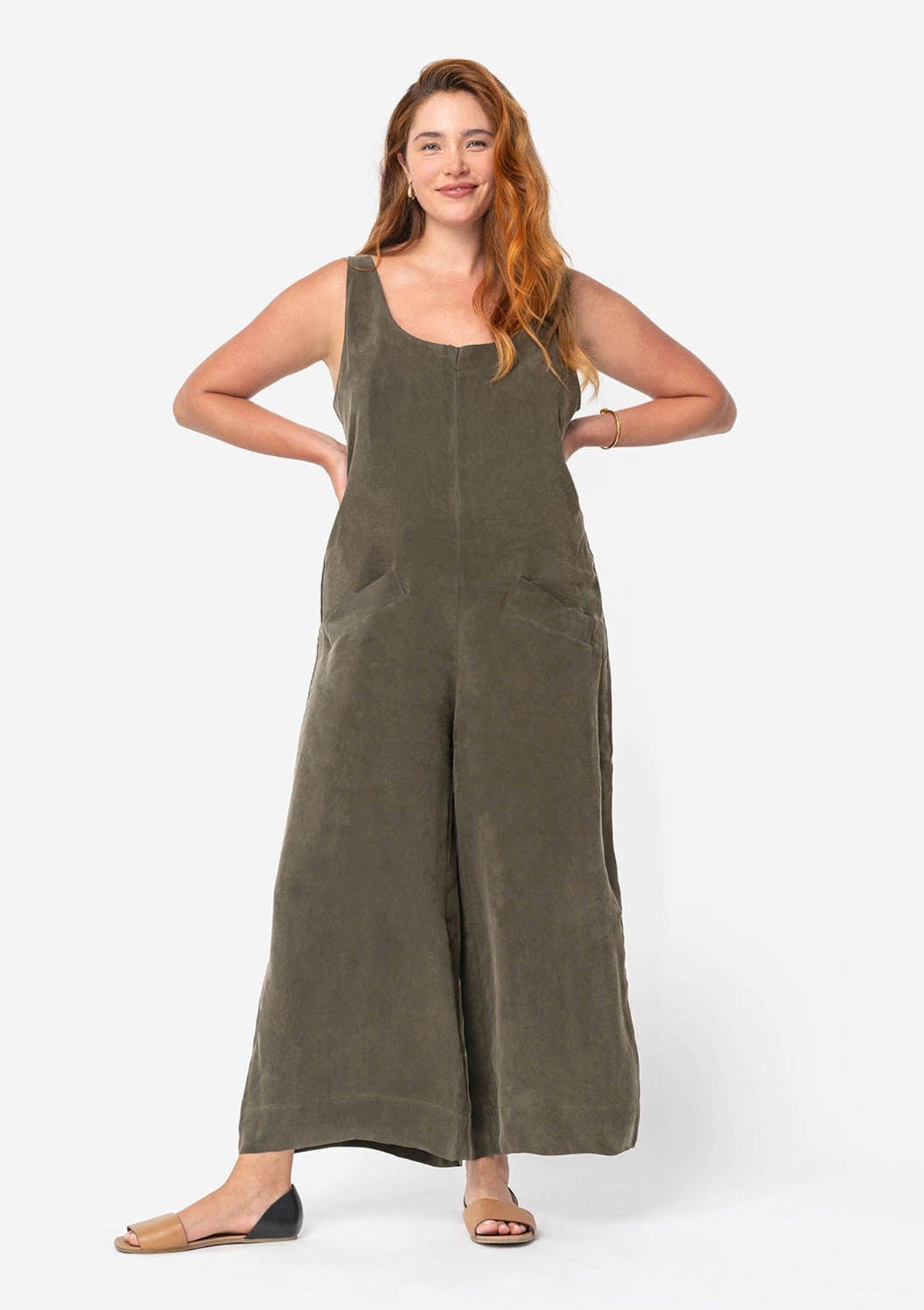 Image of Mirage Jumpsuit - Olive