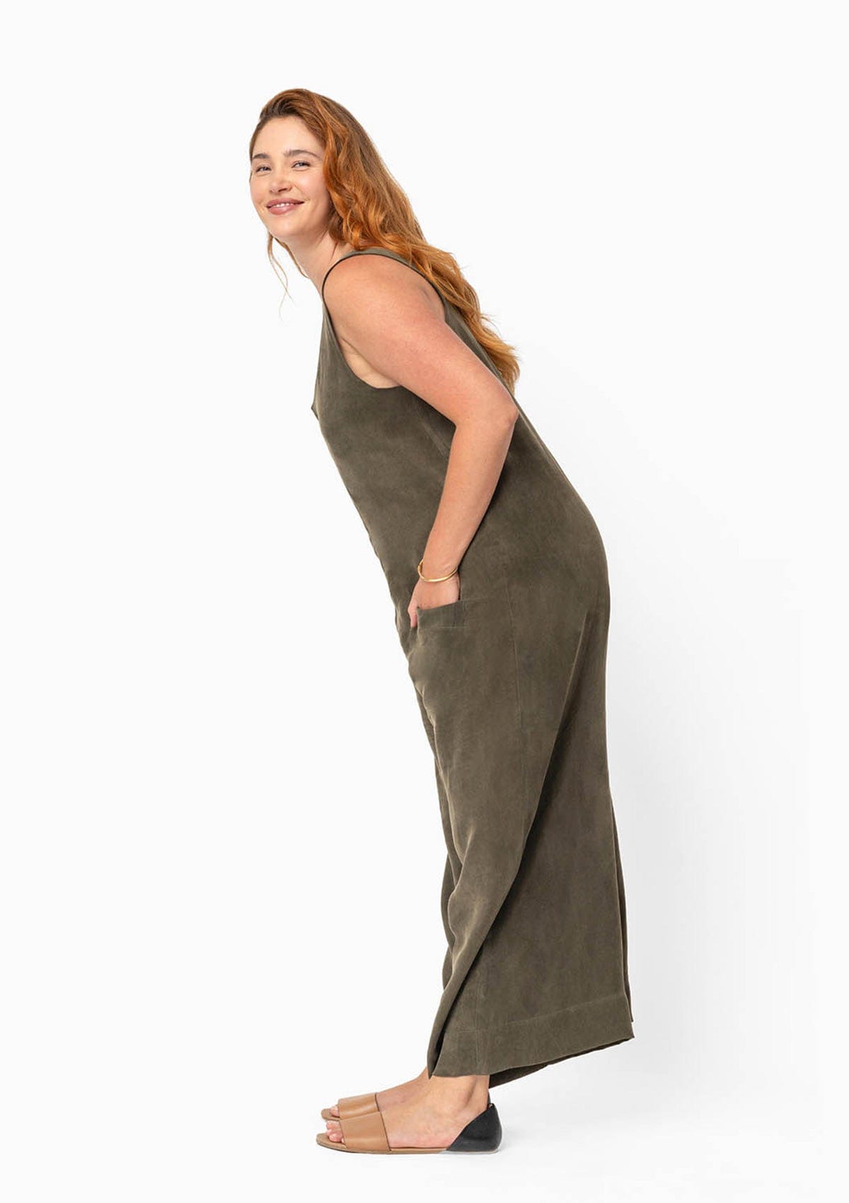 Image of Mirage Jumpsuit - Olive