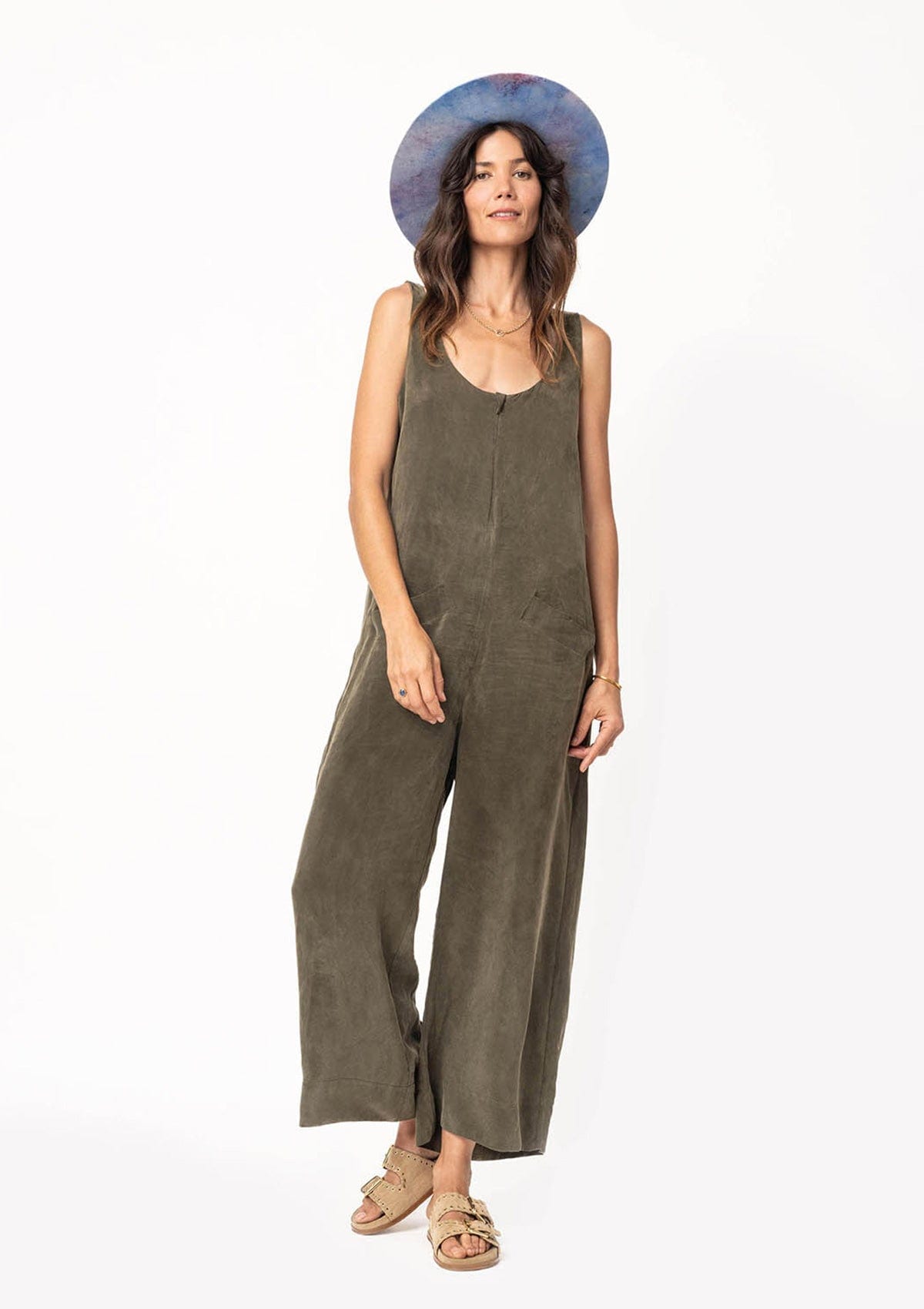 Image of Mirage Jumpsuit - Olive