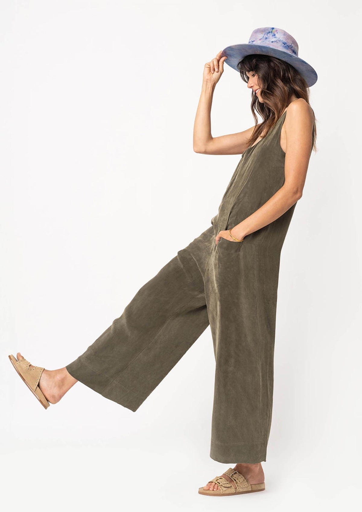 Image of Mirage Jumpsuit - Olive