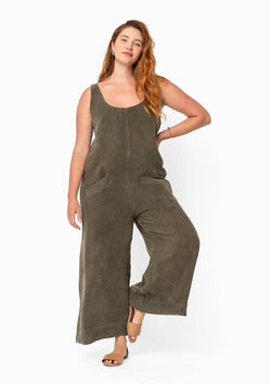 Image of Mirage Jumpsuit - Olive
