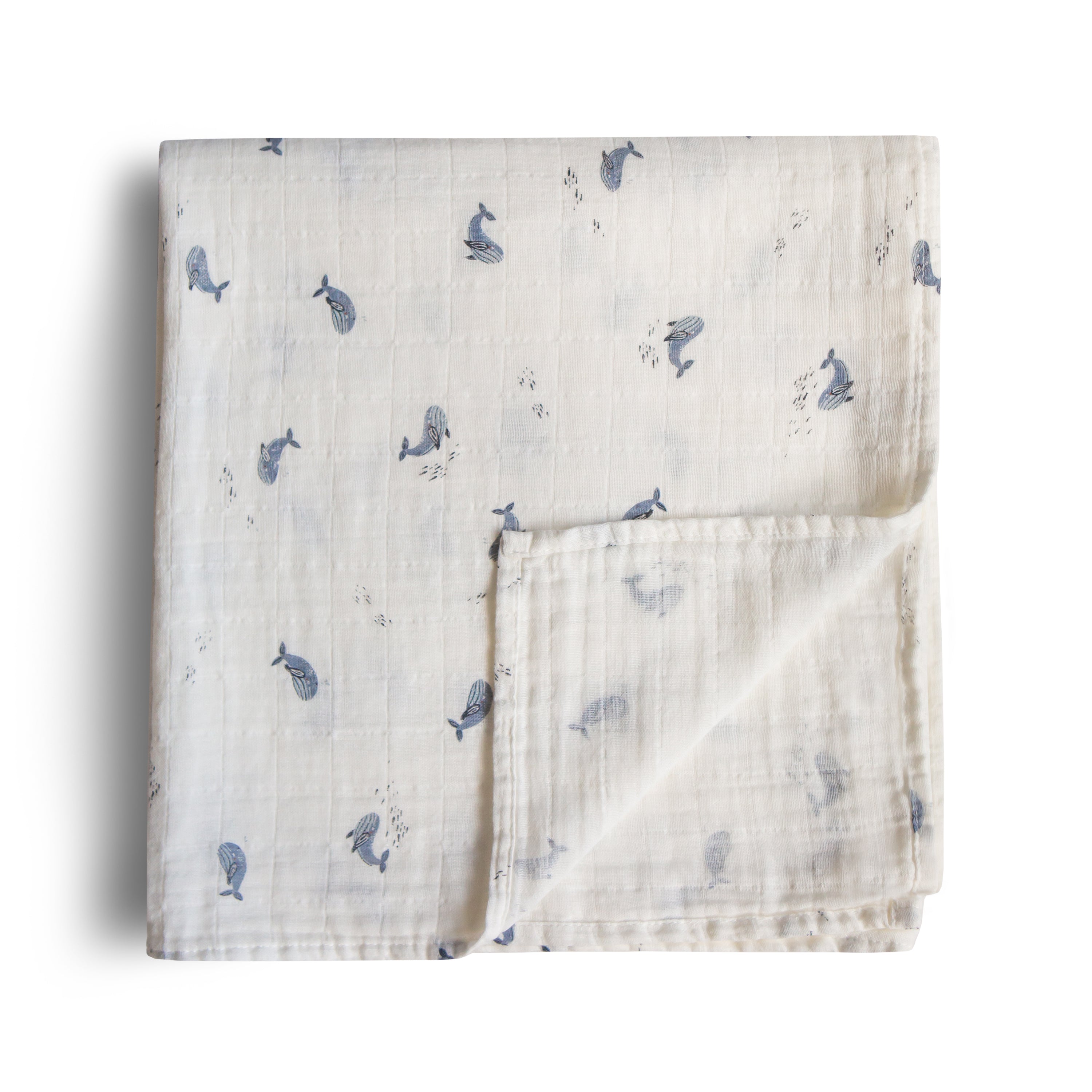 Image of Organic Cotton Muslin Swaddle Blanket