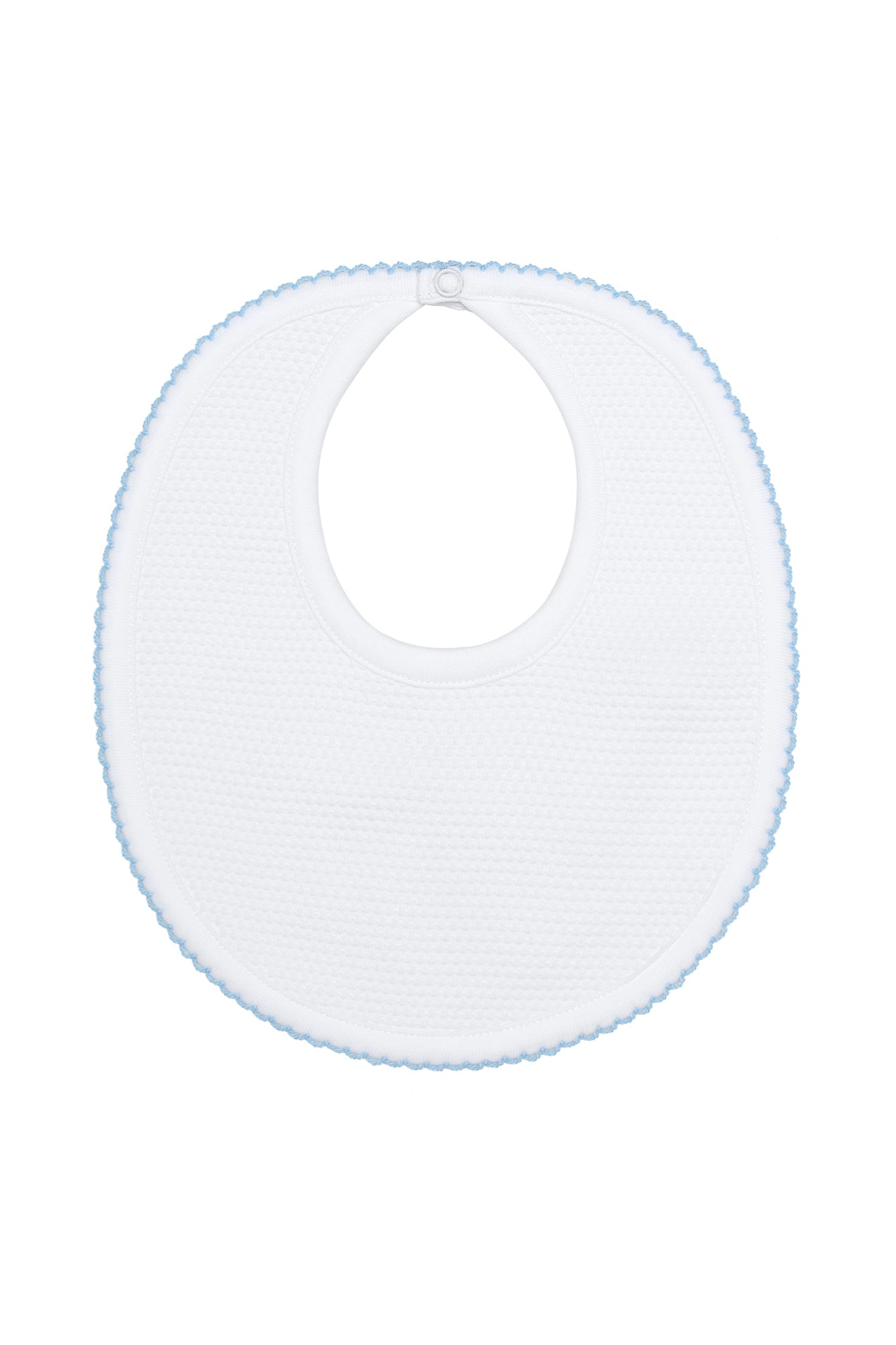 Image of White Bubble Baby Bib