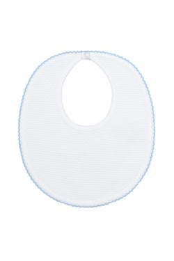 Image of White Bubble Baby Bib