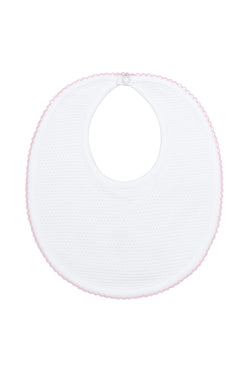 Image of White Bubble Baby Bib
