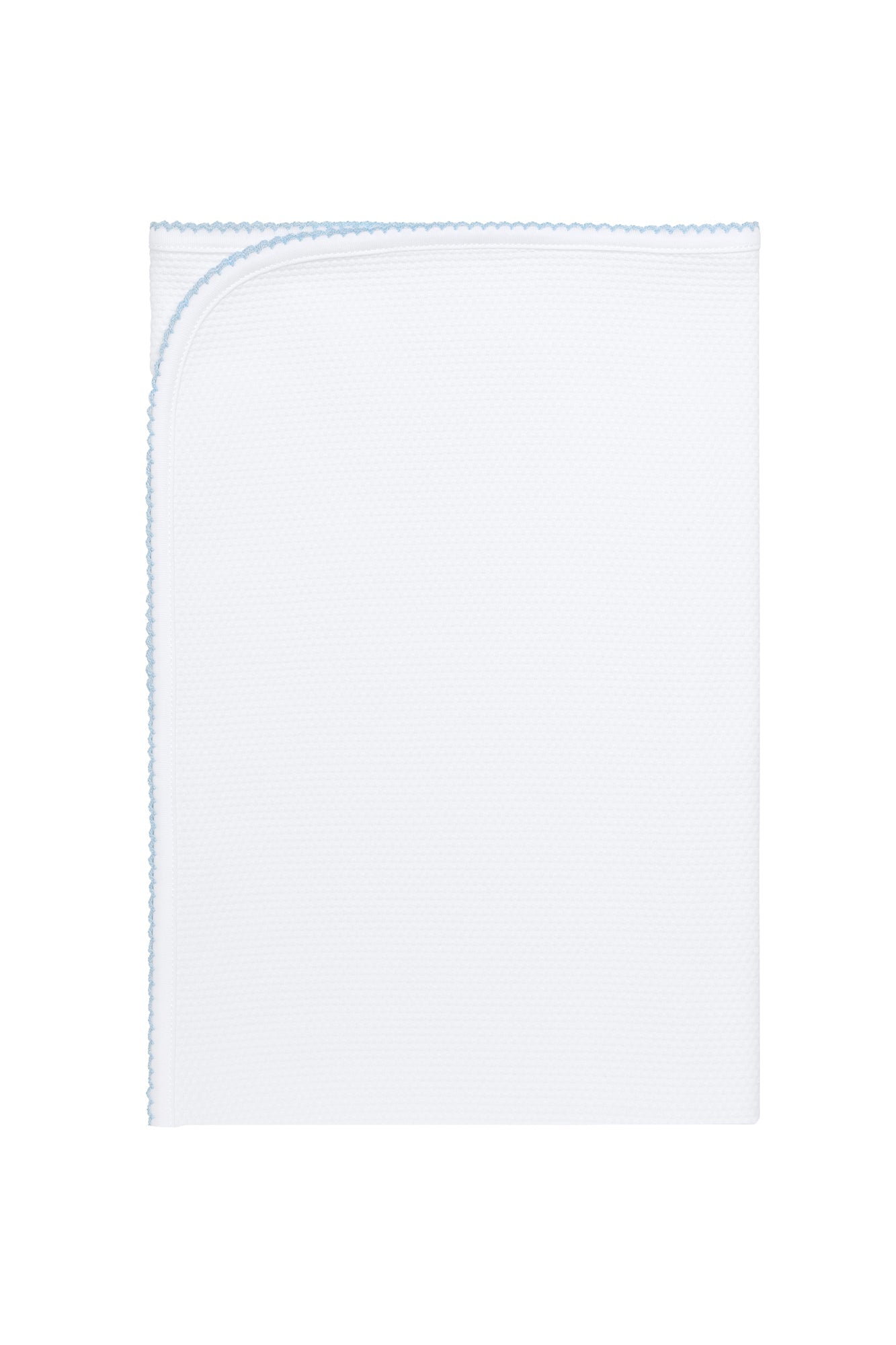 Image of White Bubble Baby Blanket