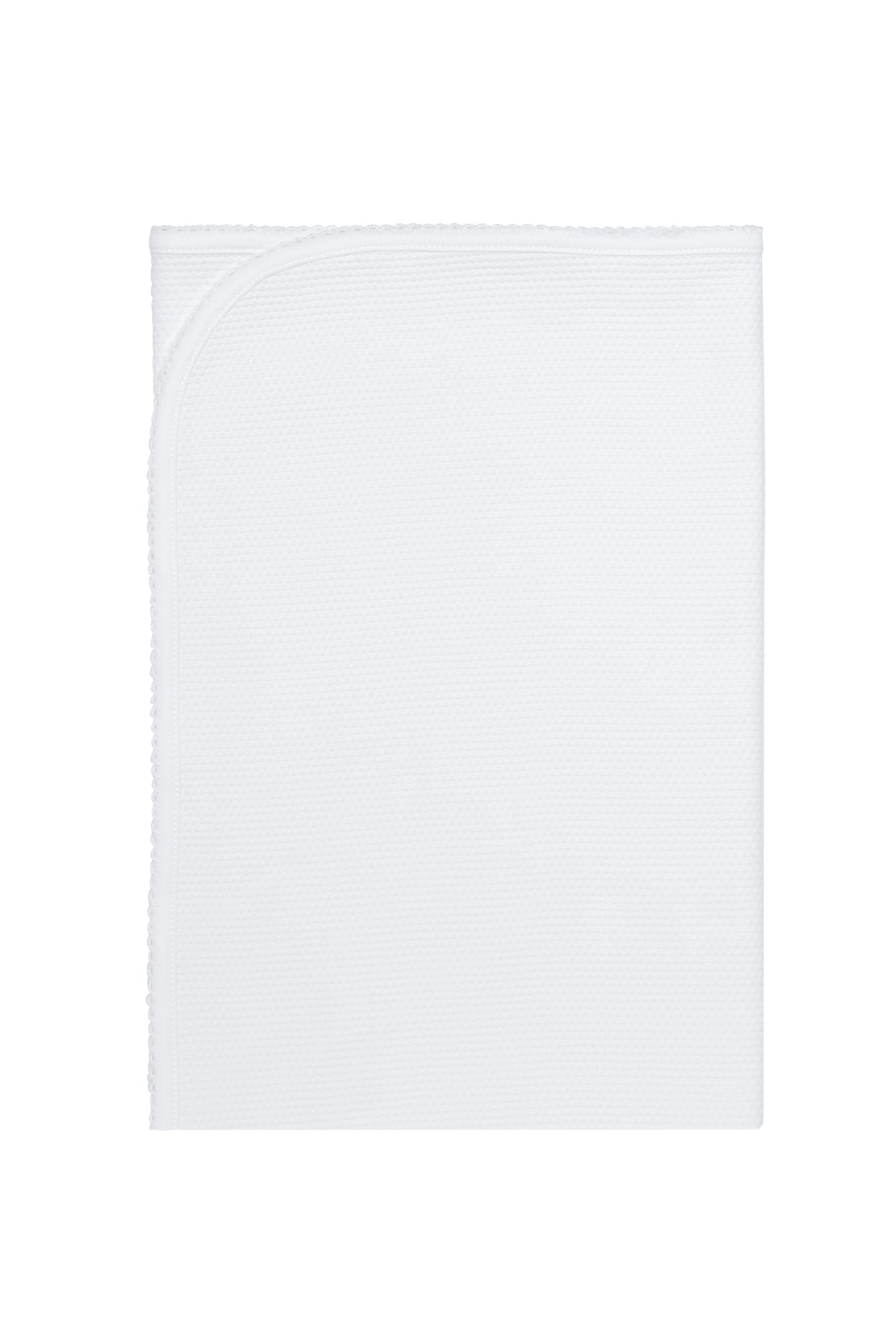 White Bubble Baby Blanket