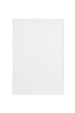 Image of White Bubble Baby Blanket