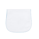 White Bubble Baby Burp Cloth