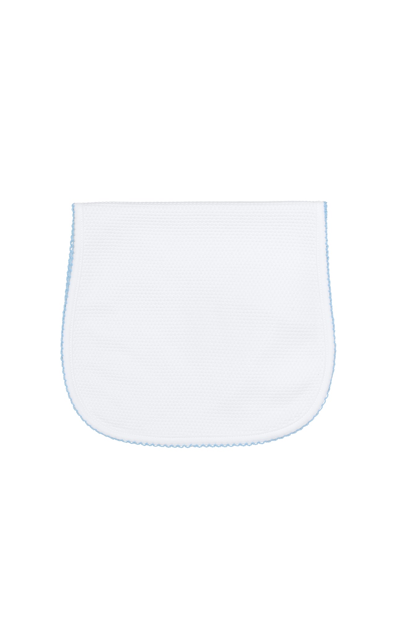 Image of White Bubble Baby Burp Cloth