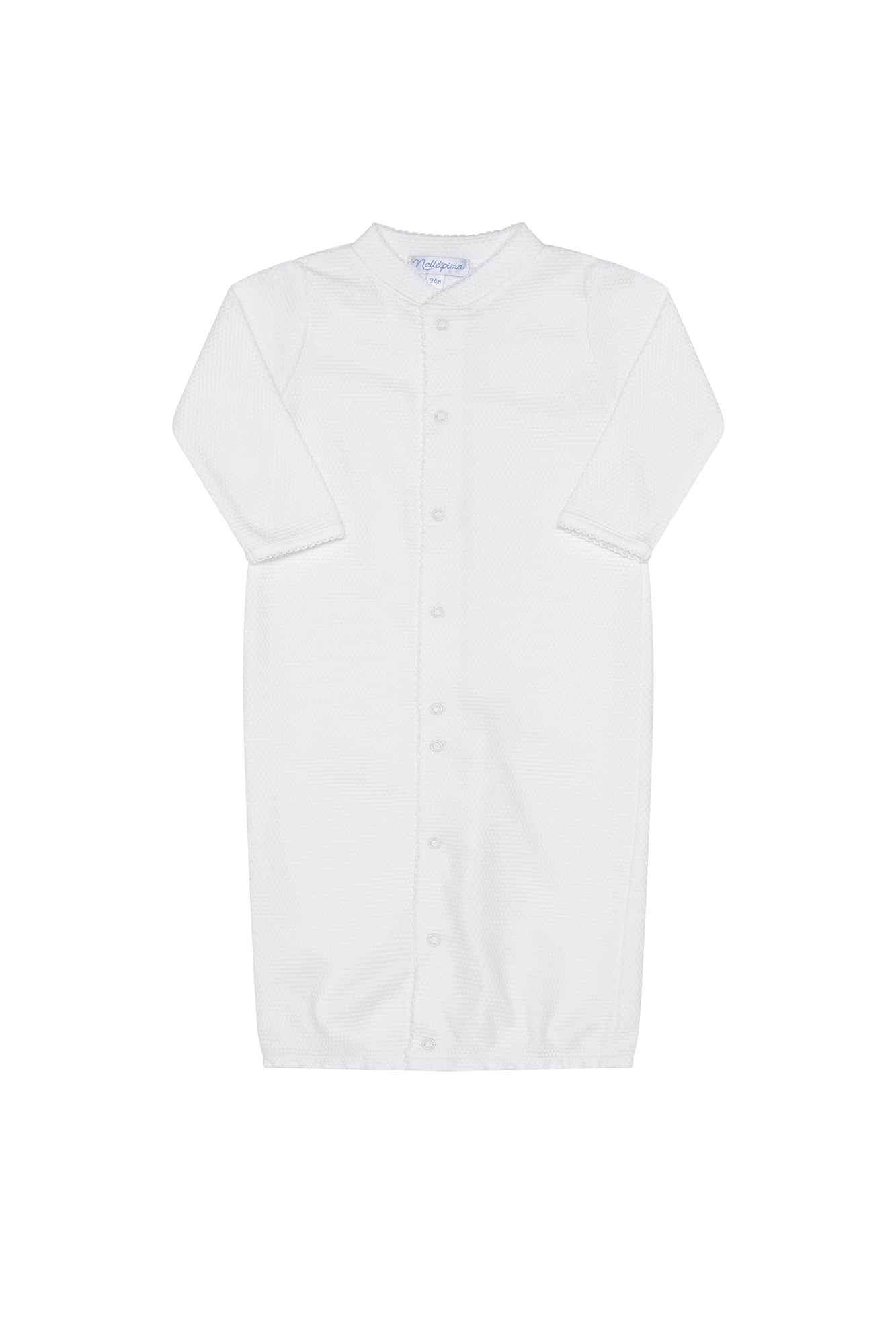 Image of White Bubble Baby Converter Gown