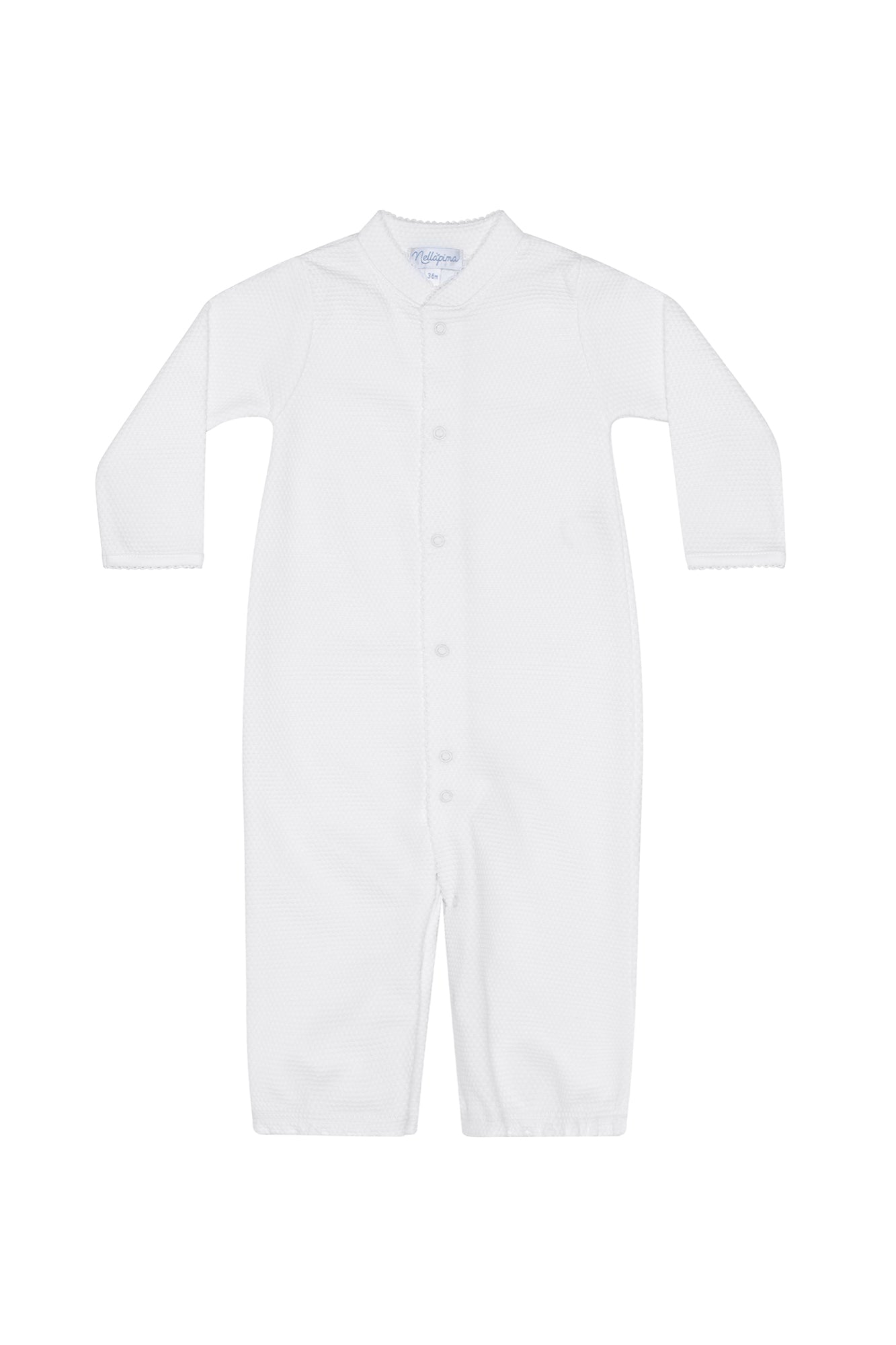 Image of White Bubble Baby Converter Gown