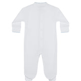 White Bubble Baby Footie