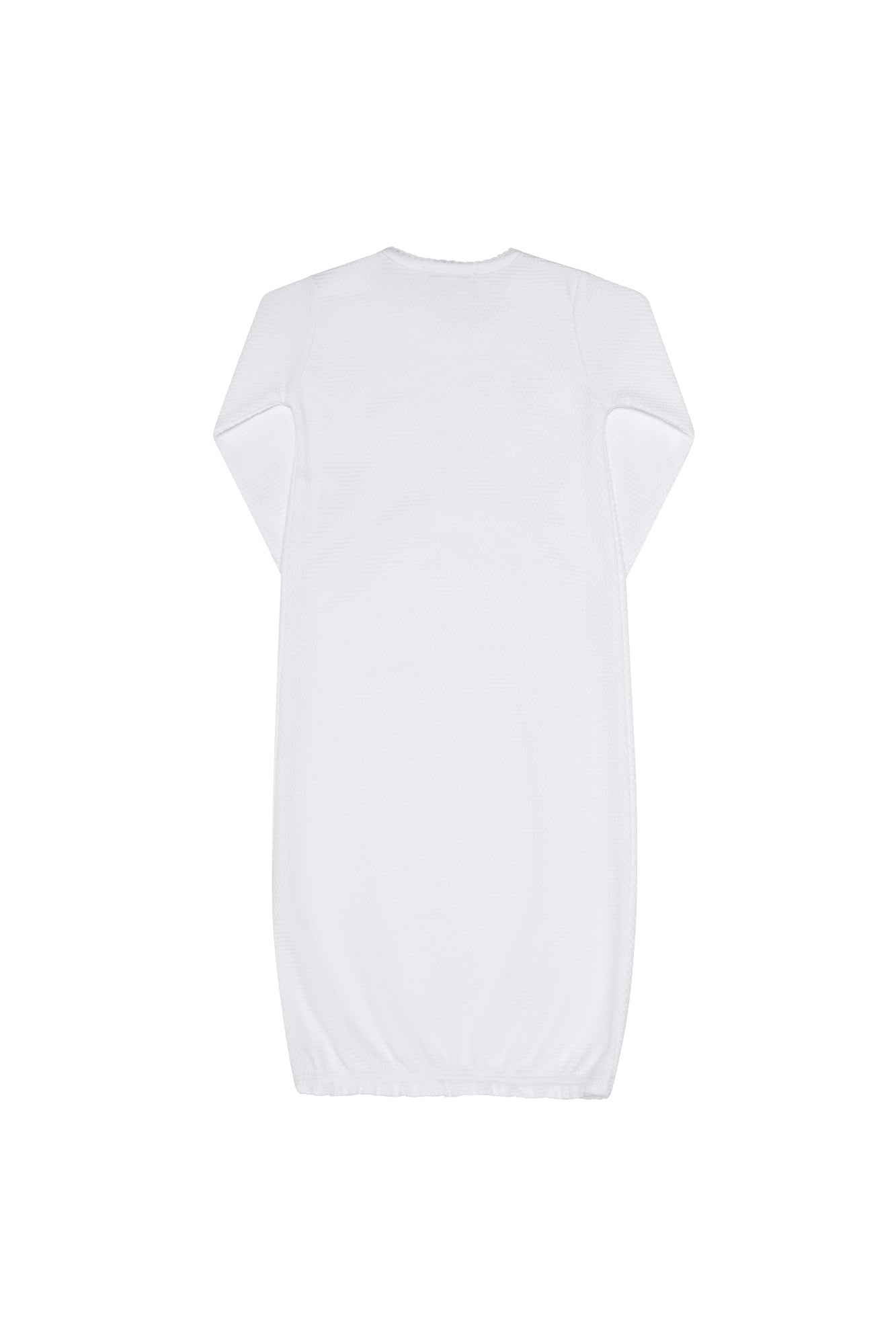 Image of White Bubble Baby Gown