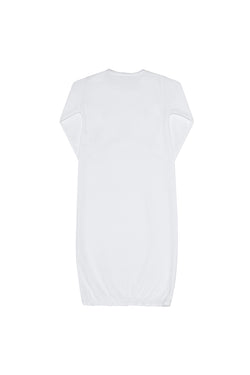 Image of White Bubble Baby Gown