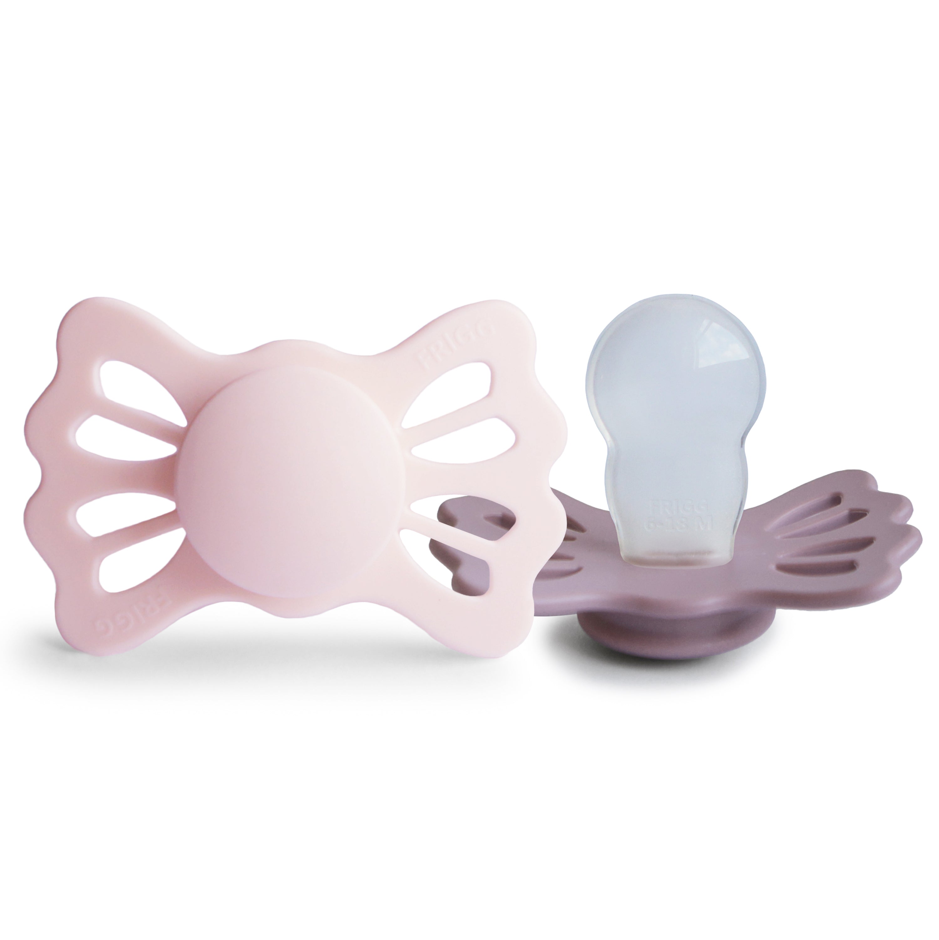 Image of FRIGG Lucky Symmetrical Silicone Pacifier 2-Pack (6-18 Months)