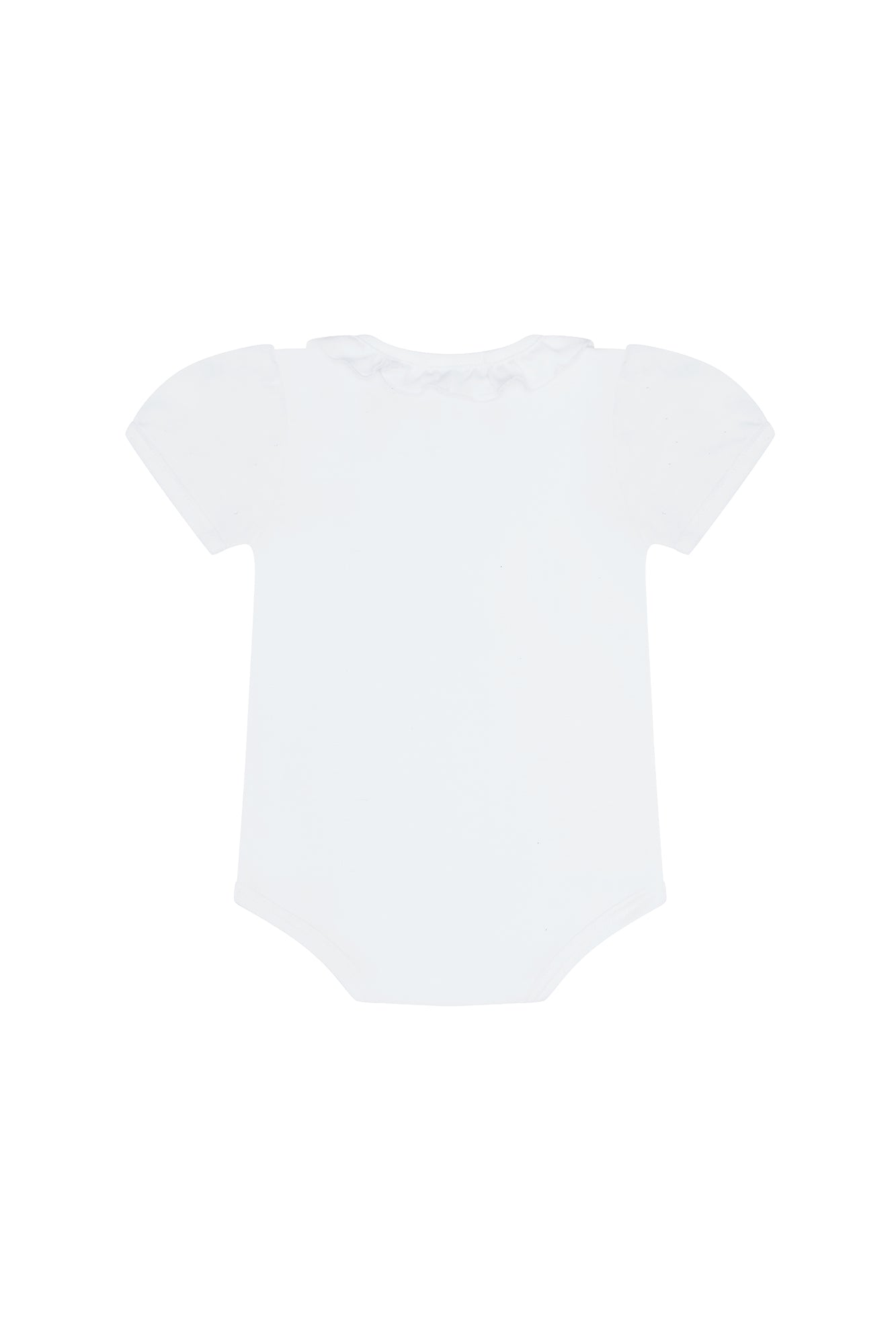 Image of Ruffle Short Sleeve Onesie