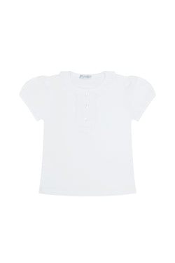 Image of Ruffle Short Sleeve Tee