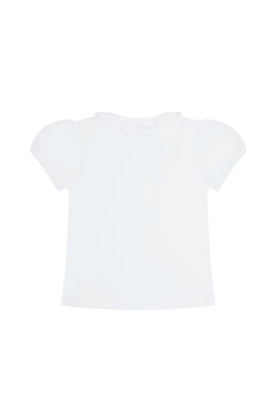 Image of Ruffle Short Sleeve Tee