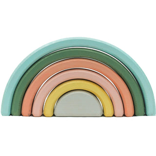 Wonder and Wise Rainbow Nesting Blocks