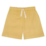 Hibiscus Solid Bermuda Short - Moustard