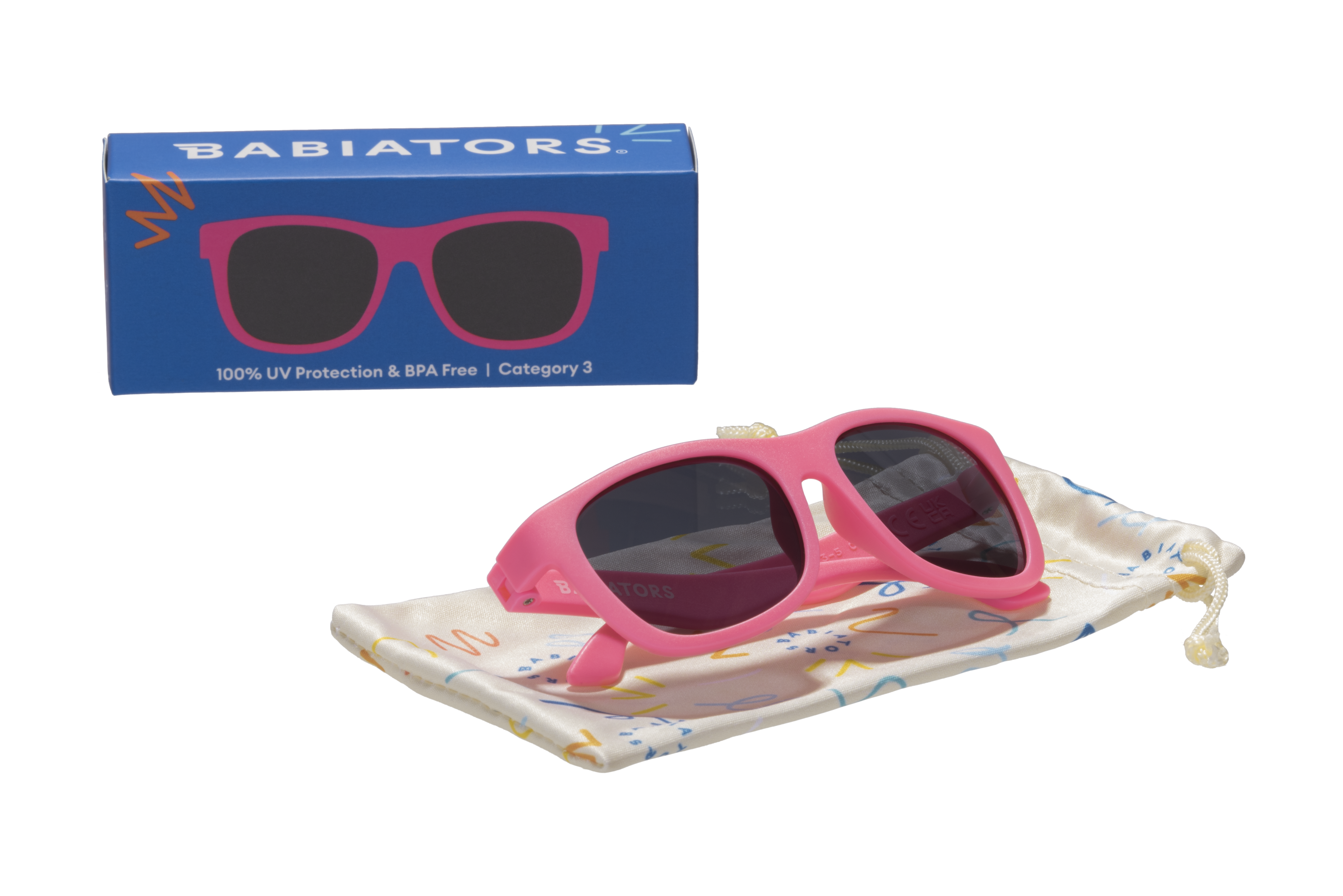 Babiators - Think Pink Navigator Baby and Kids Sunglasses