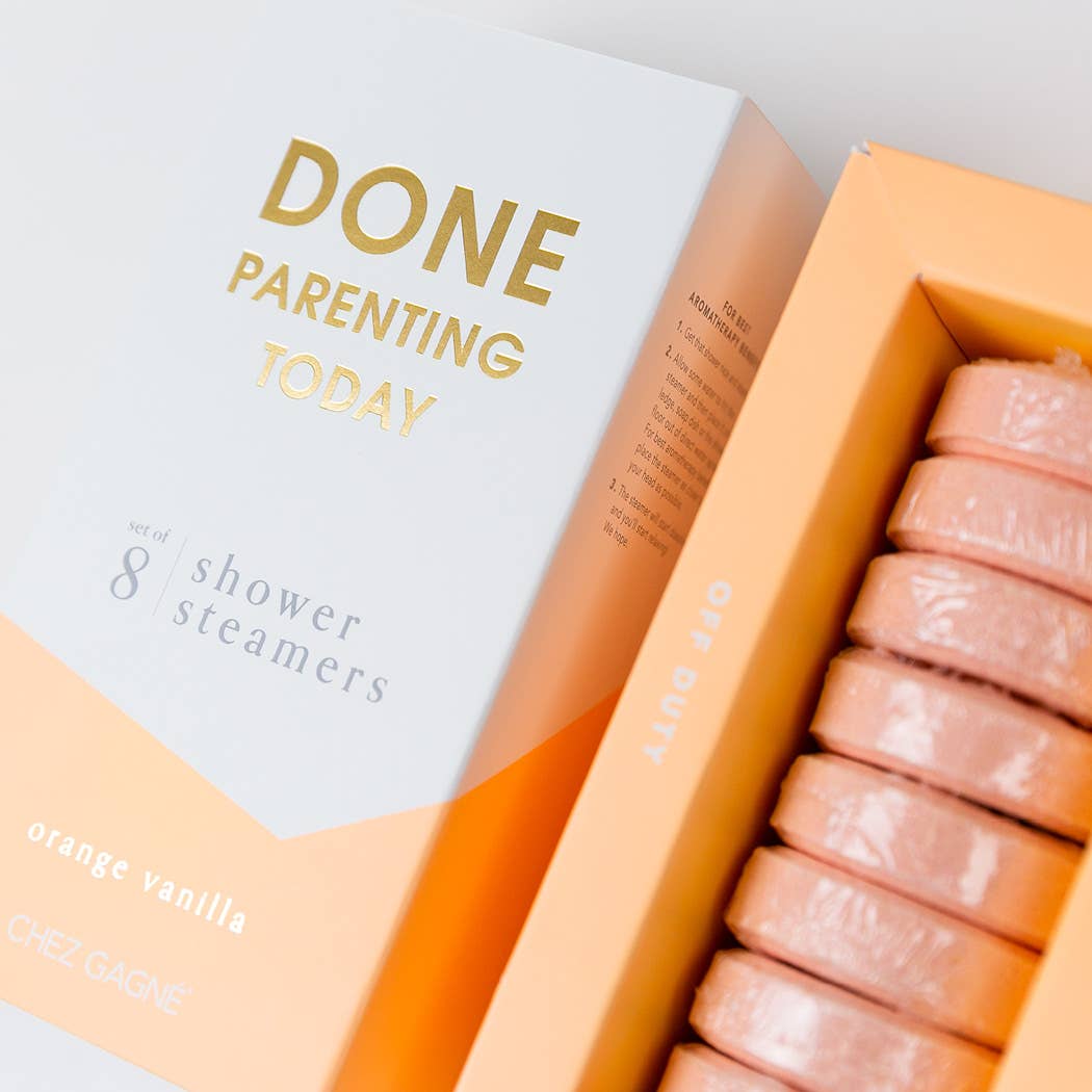 Done Parenting Today - Aromatherapy Shower Steamers - Orange Vanilla