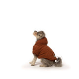 fabdog - Rust Sherpa Dog Hoodie: 20"