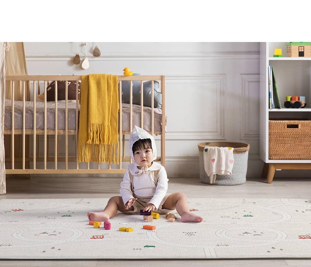 Image of Parklon - Around Town + Fabric Beige La Pure Soft Play Mat